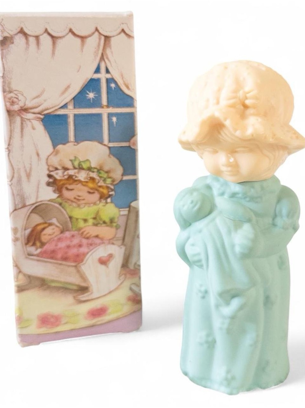 Vintage Avon Little Dream Girl Sweet Honesty Cologne Collectible Decanter w/ Box